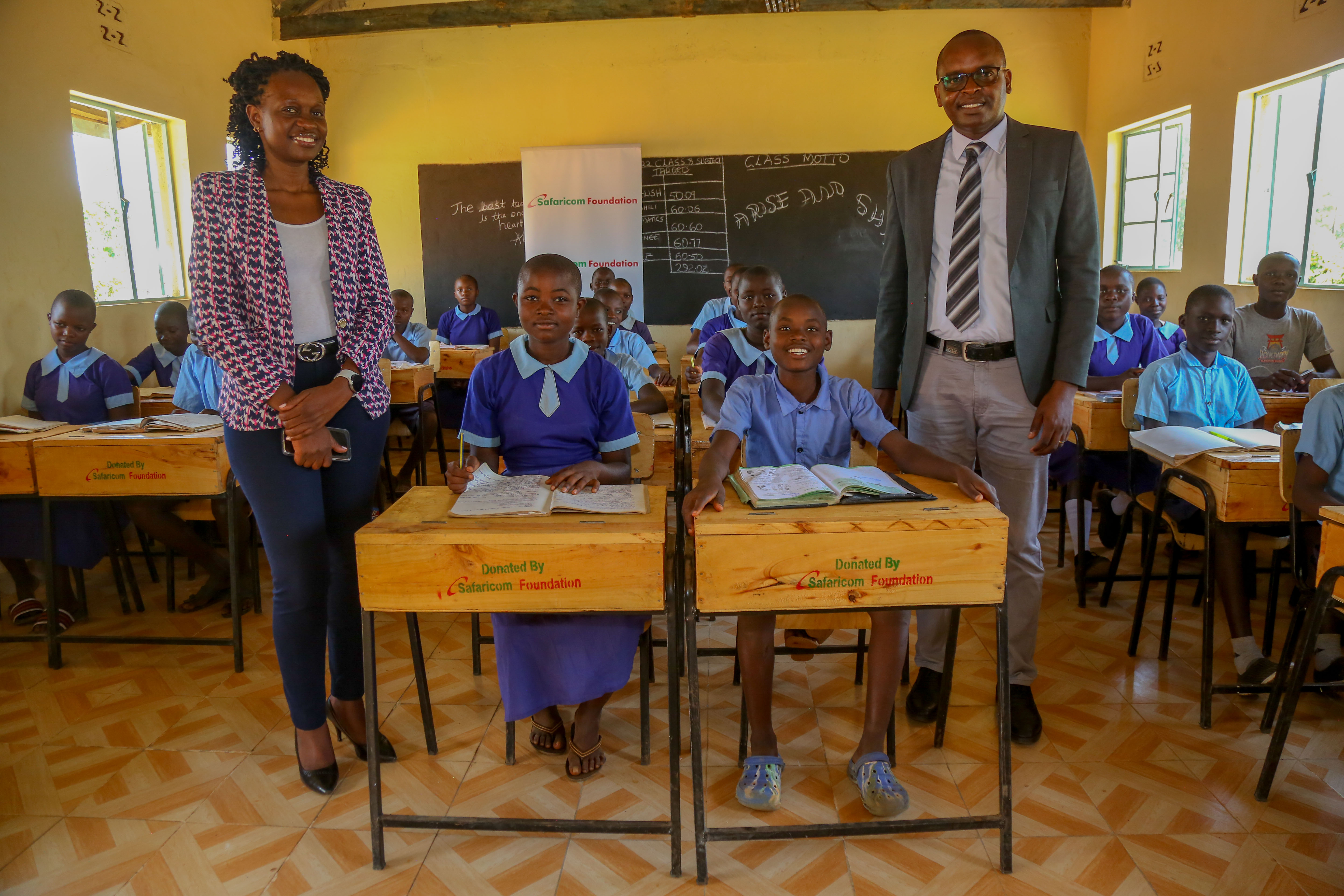 Safaricom Foundation improves school facilities for over 2,000 students in Western Kenya